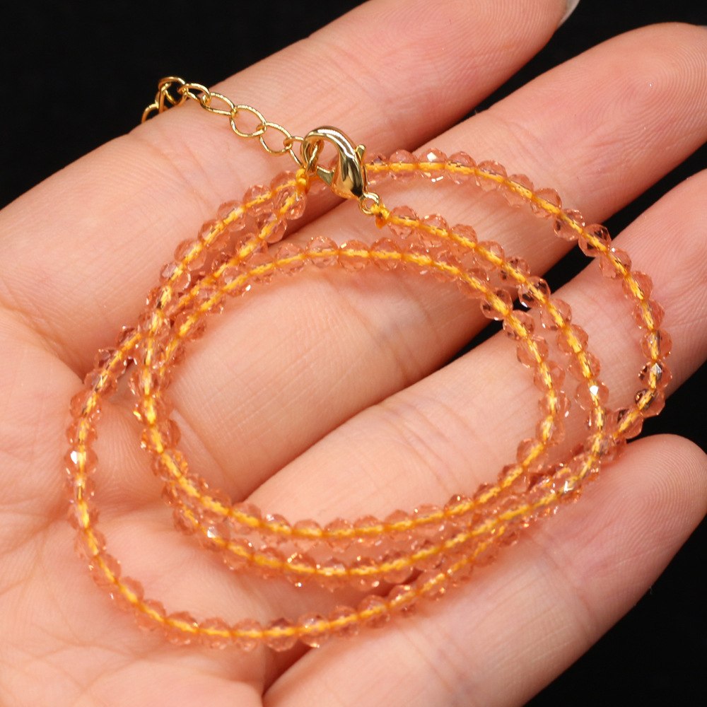 Orange 3mm length 38+5cm