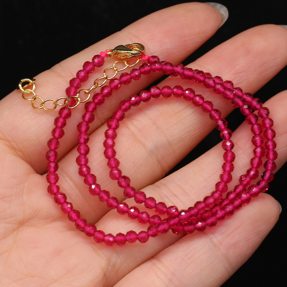 Rose 3mm length 38+5cm