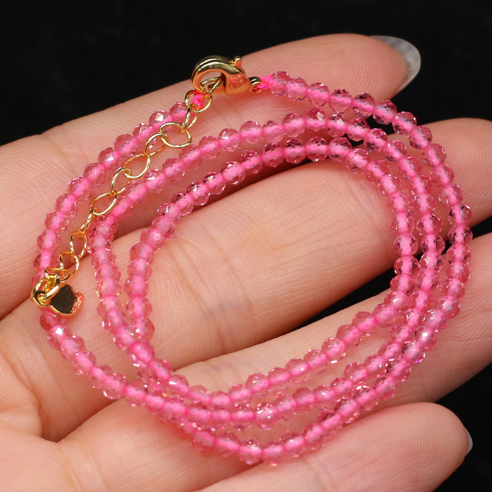 Pink 3mm length 38+5cm