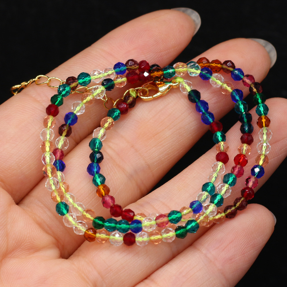 Mix color 3mm length 38+5cm