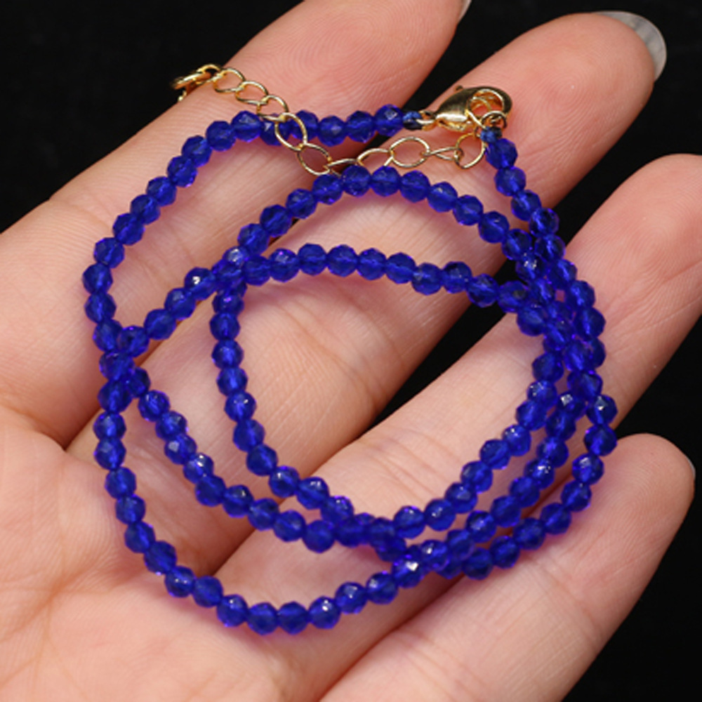 Blue 3mm length 38+5cm