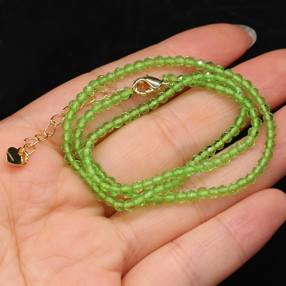 Light green 3mm length 38+5cm