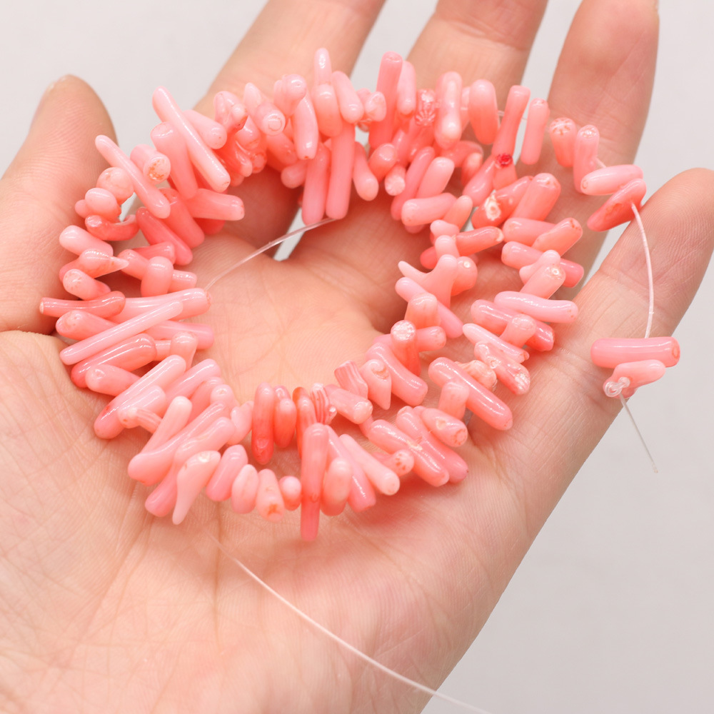 Pink 3-6x5-10mm length 38 cm