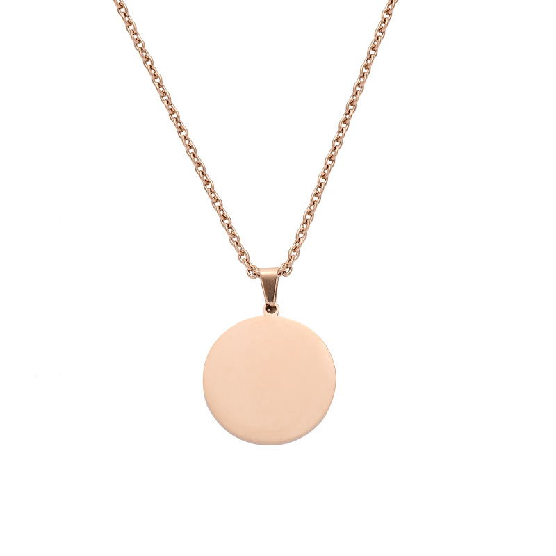 8:rose gold color,Necklace