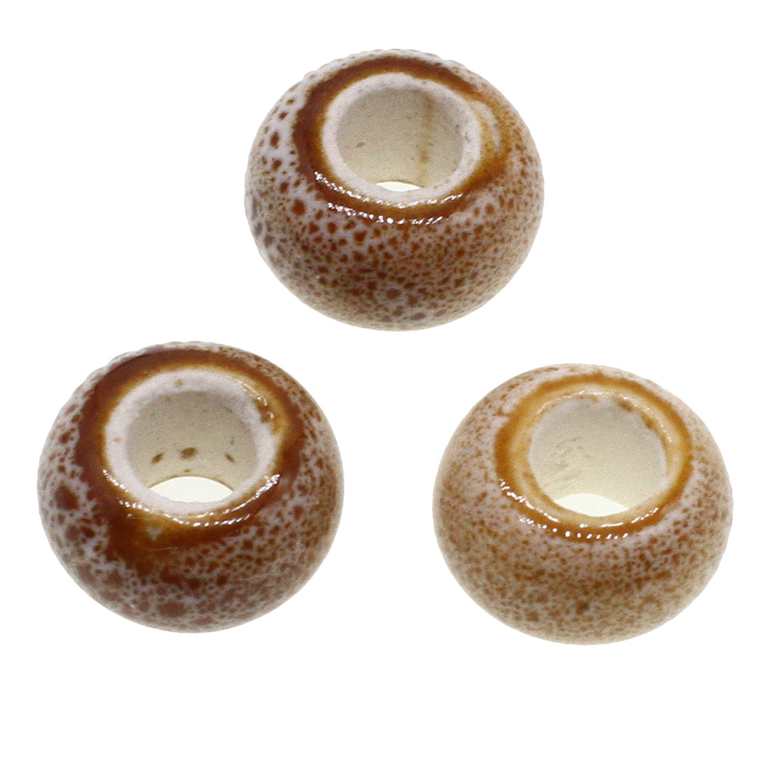 Brown and white