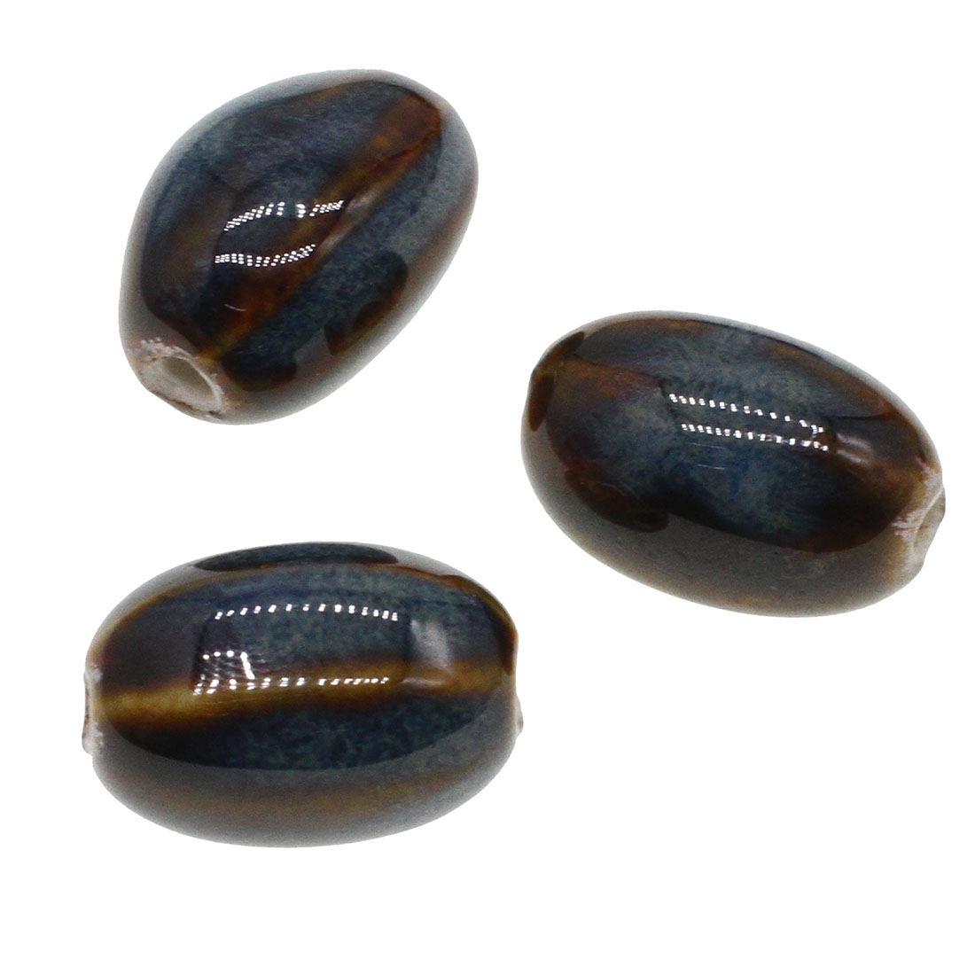 Dark brown, blue