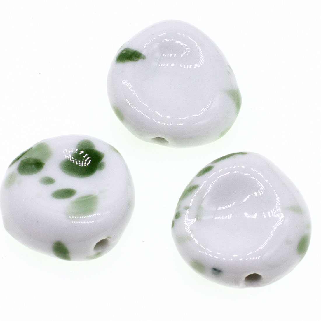 White and green