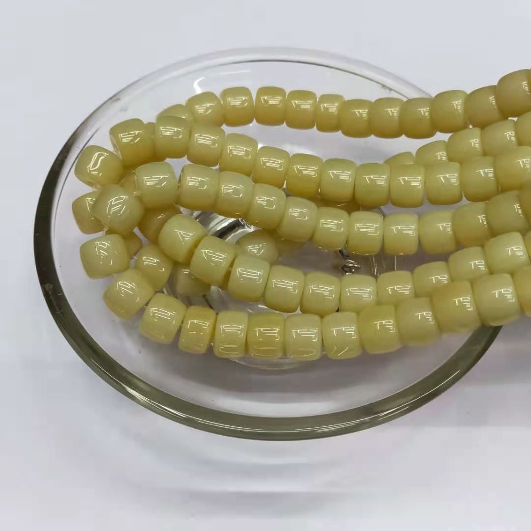 Light yellow 8*10mm (50 per treaty)