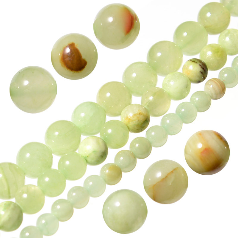 Green jade 10mm (38 pieces)