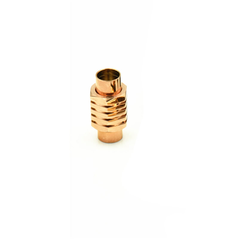 smooth rose gold color inner diameter 4mm