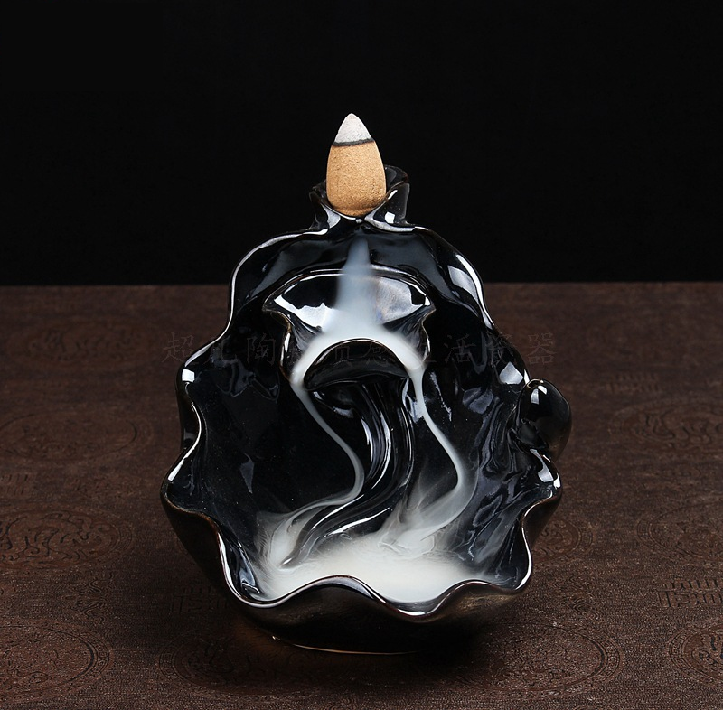 Black gold glaze