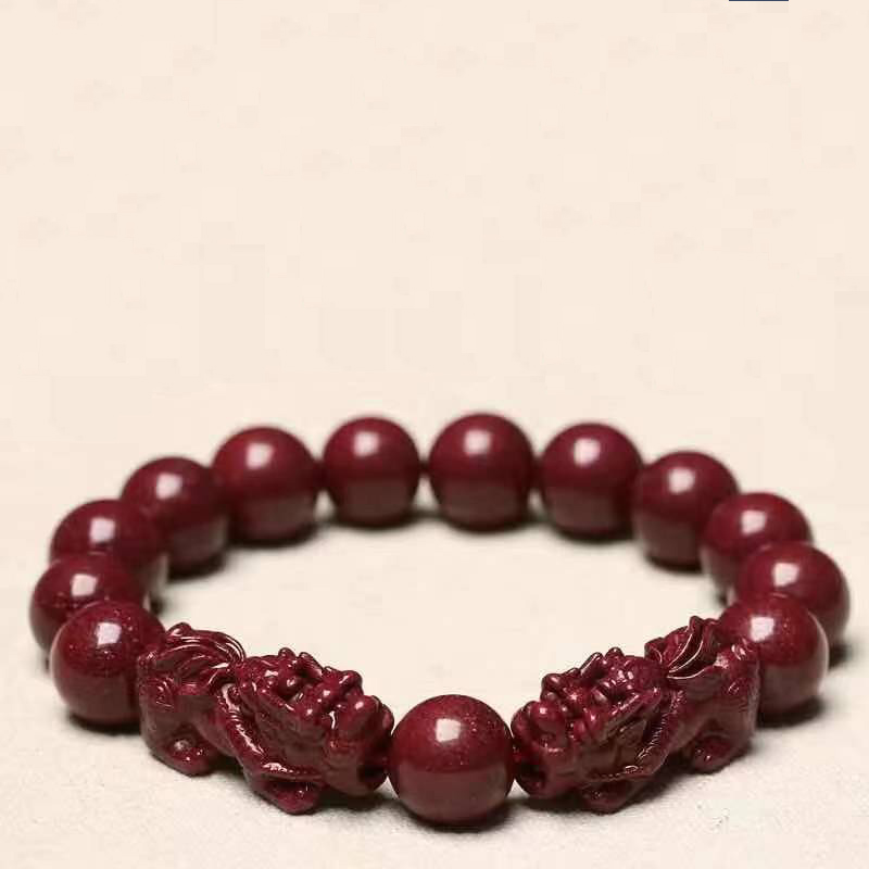 18:12mm round bead double PI xiu (goldfish)