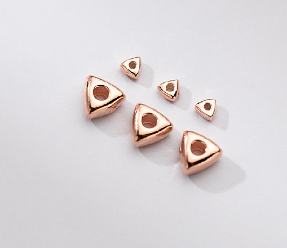 rose gold color large 6mm (single)