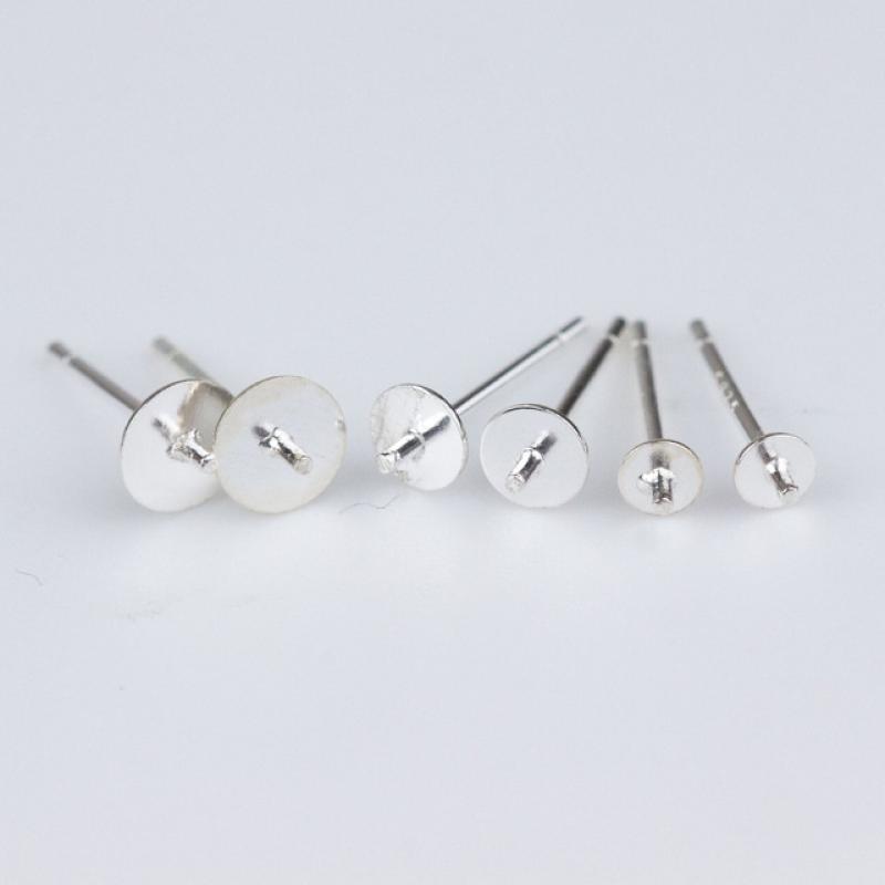 platinum color 3mm (pair)