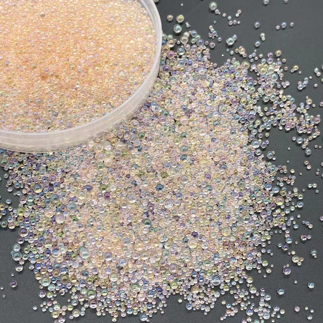 Magic champagne glass beads 450g blend