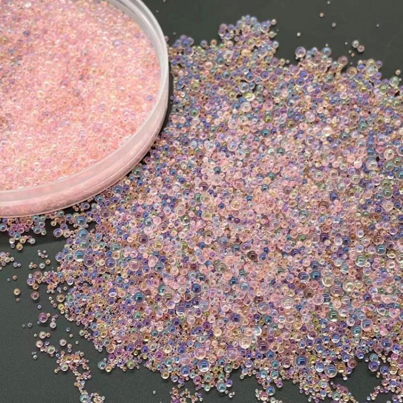 Magic light powder glass beads 450g mix