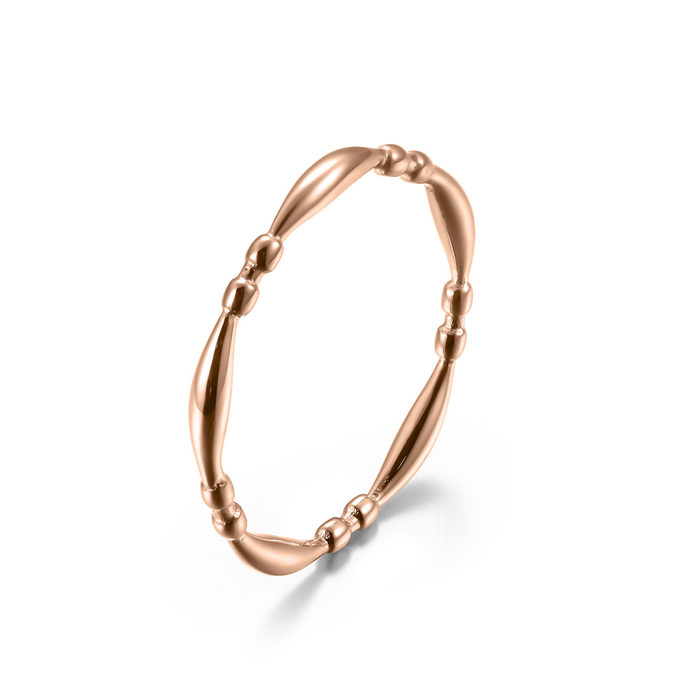 2:rose gold color plated