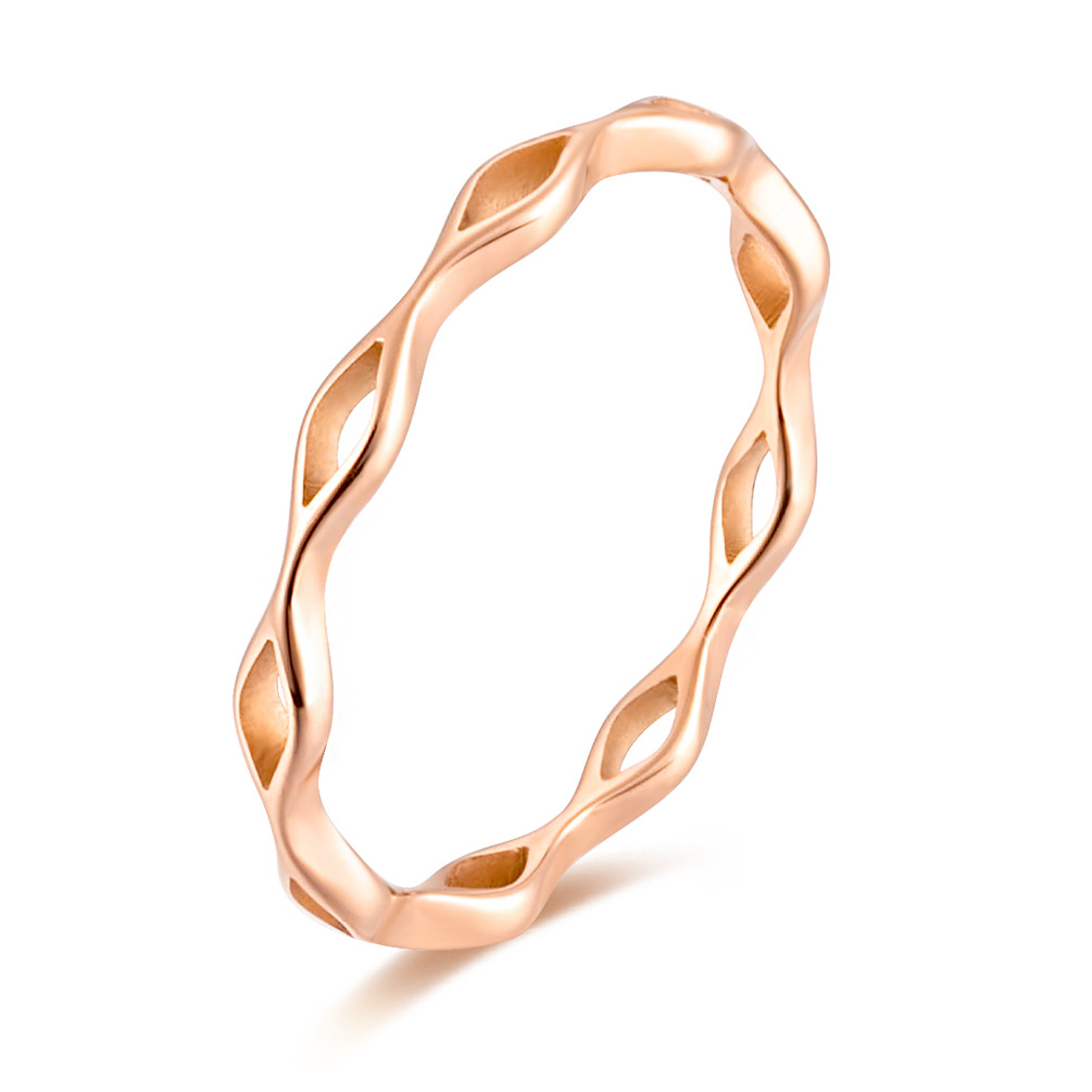 2:rose gold color plated