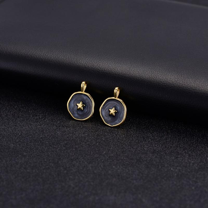 14K gold H-5857 black