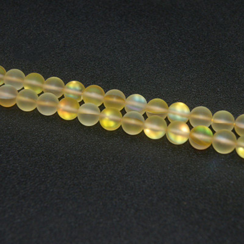 8 mm48beads, yellow