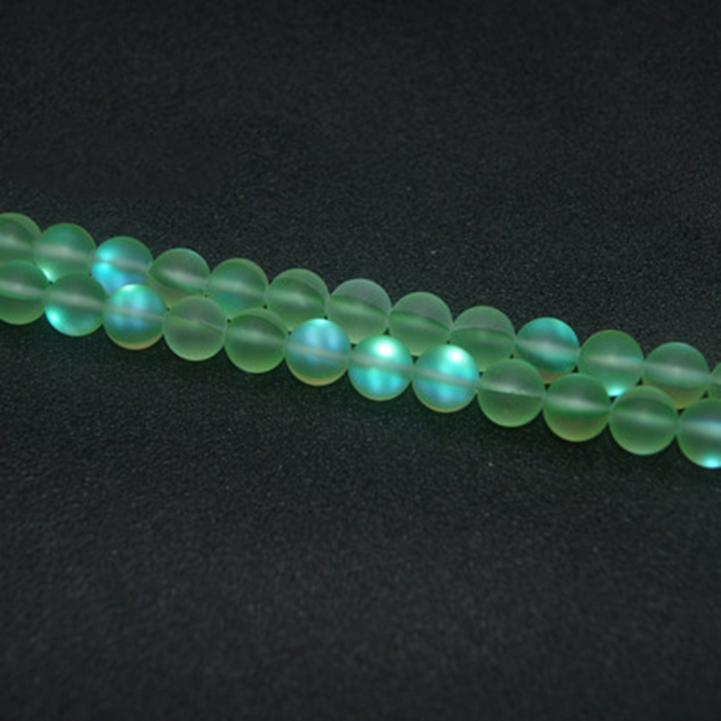 6 mm62beads, green