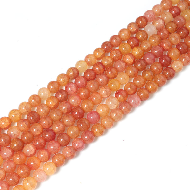 Orange two-color flowers 38cm long, 8mm diameter,