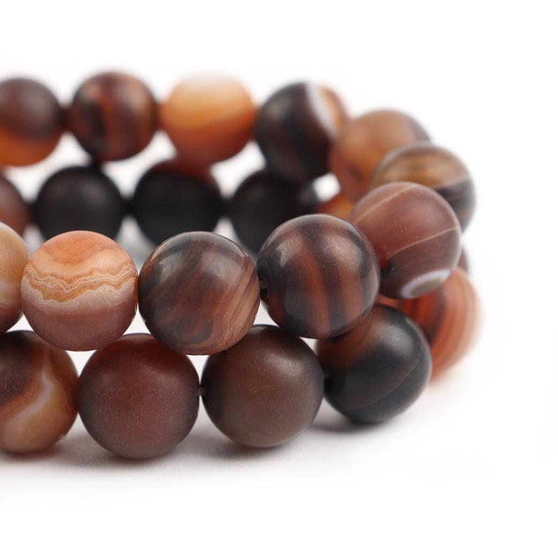 Matte dream agate 8mm