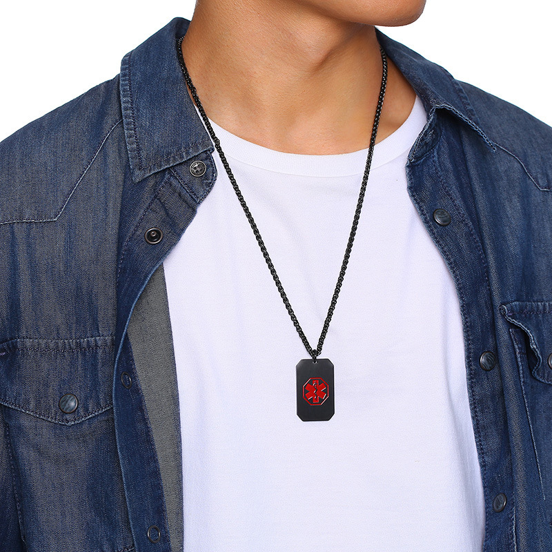 Black pendant + distribution chain