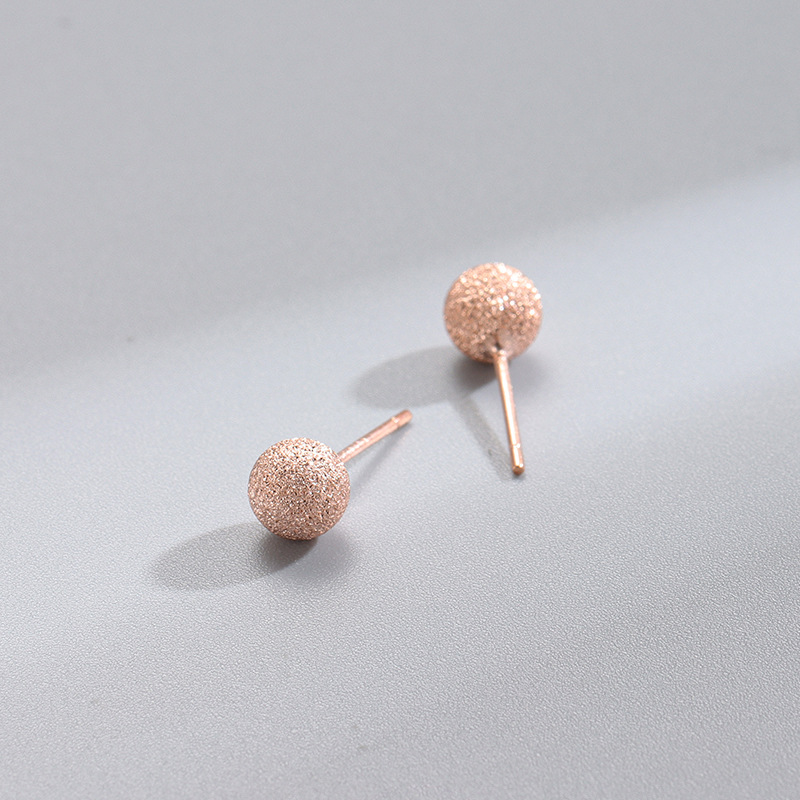 rose gold color plated 3mm