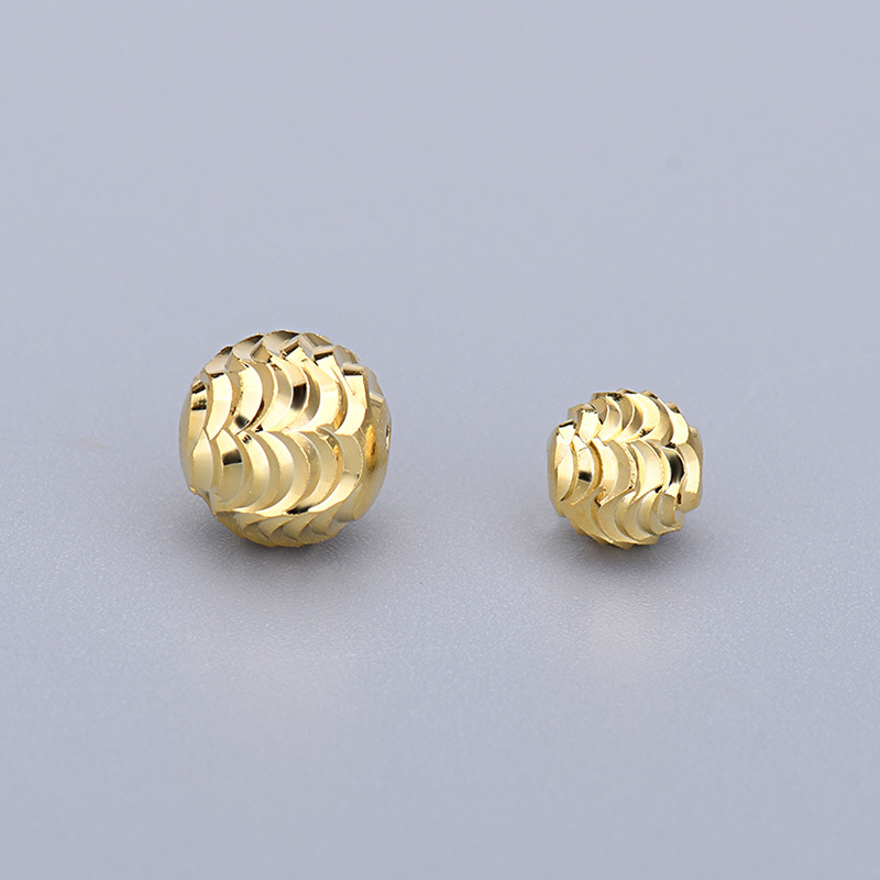 gold color plated 8mm