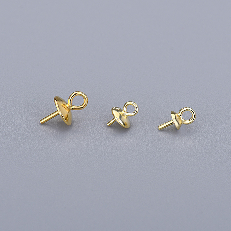 gold color plated 4mm