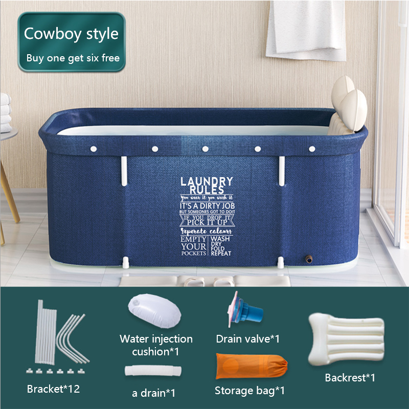 Cowboy style (with 6-piece set)