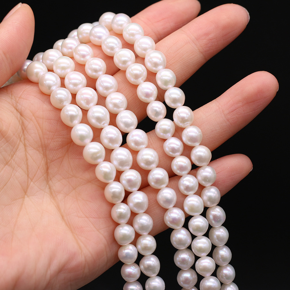 White 7-8mm-length 36cm