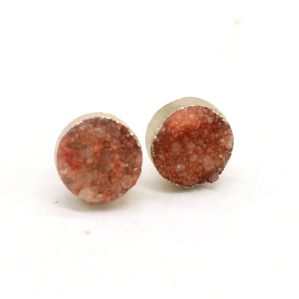 Brick red 12x12mm