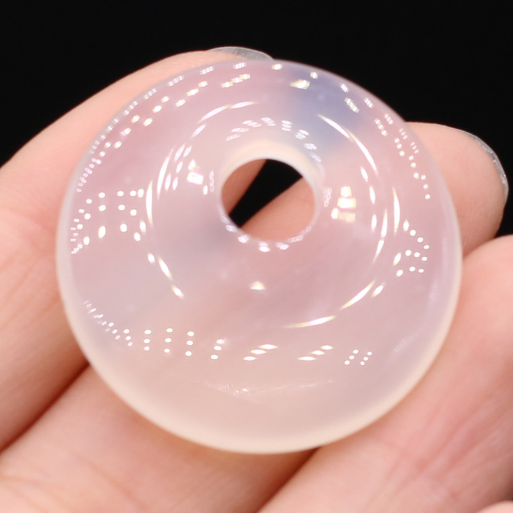 White agate diameter 30mm