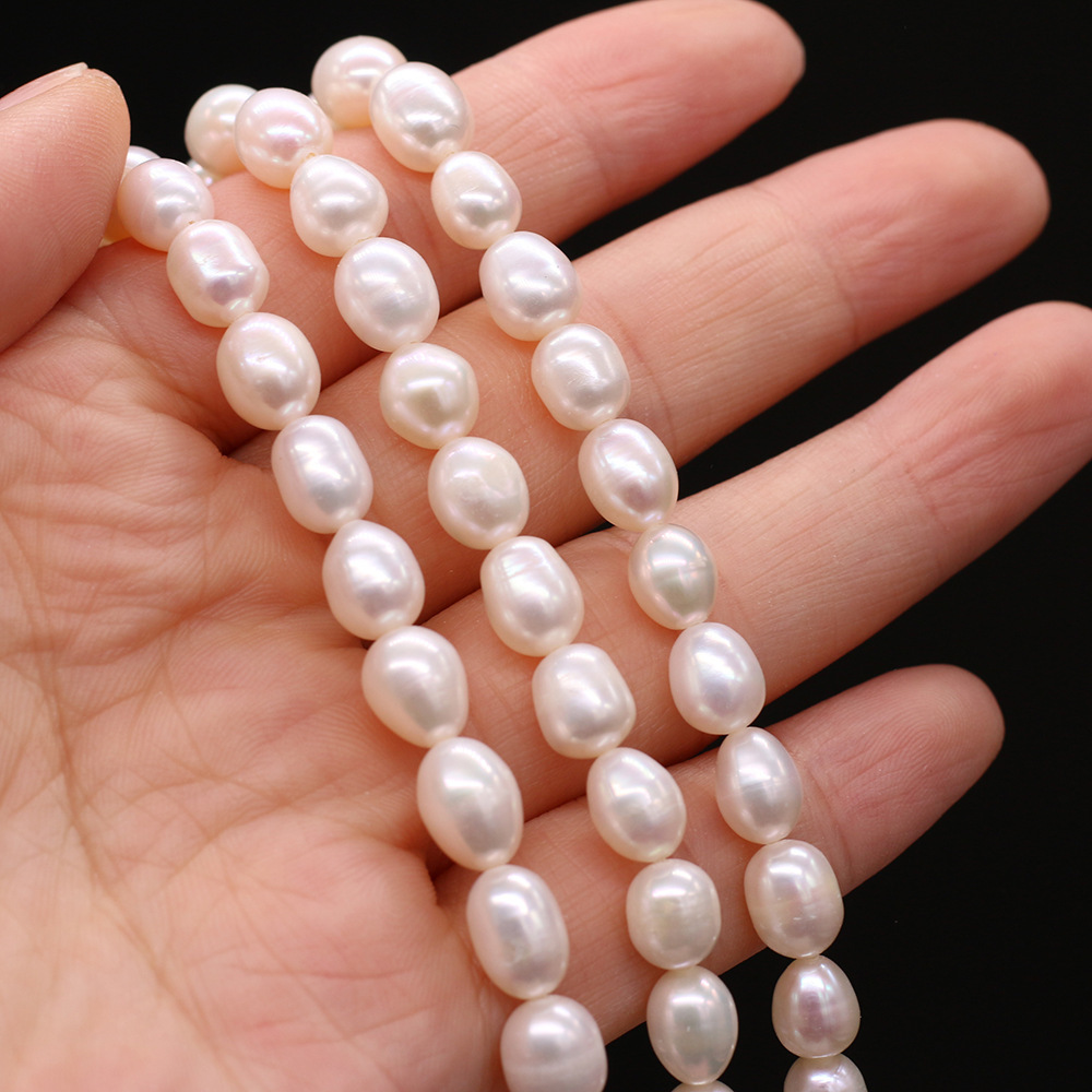 White 7-8mm-length 36cm