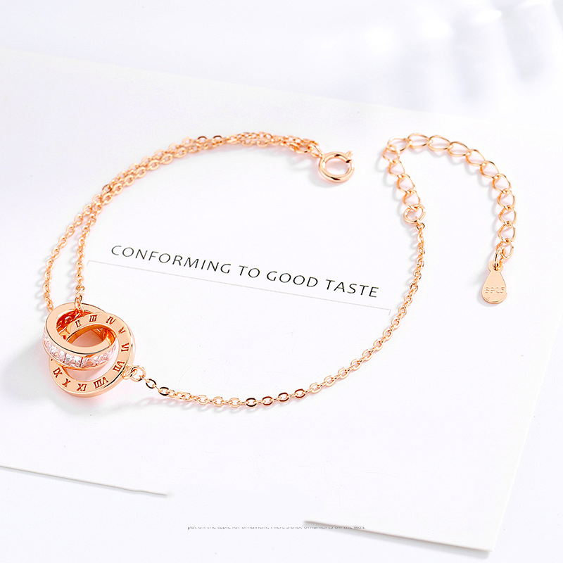 Bracelet rose 15-16cm