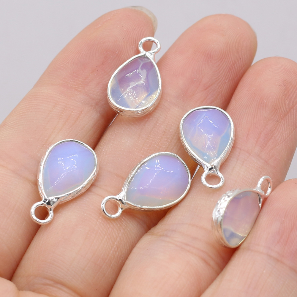 Silver Opal 15-20mm