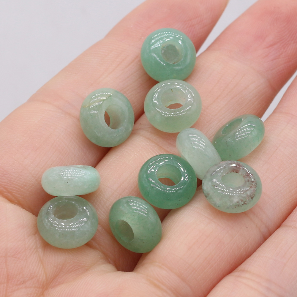 Green Aventurine Specifications-5x10mm-Hole inner