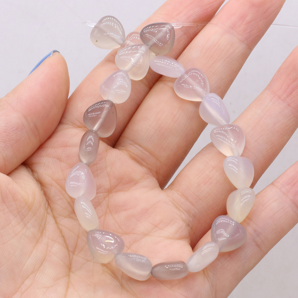 10:Grey agate 10x10x5mm 20 pcs/piece