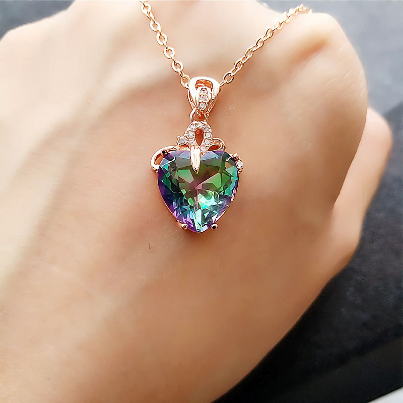 Rose gold pendant