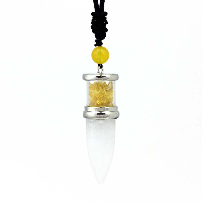 8:Yellow crystal And the crystal white