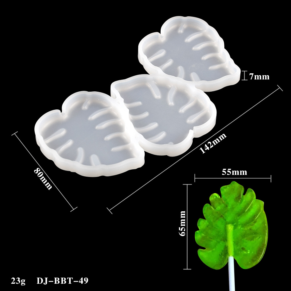 (23g) Turtle leaf DJ-BBT-49 translucent color