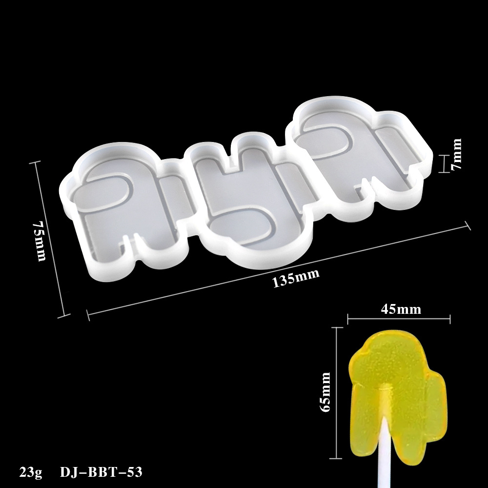 (23g) Robot DJ-BBT-53 translucent color