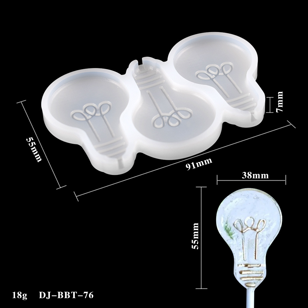 (18g) Bulb DJ-BBT-76 translucent color