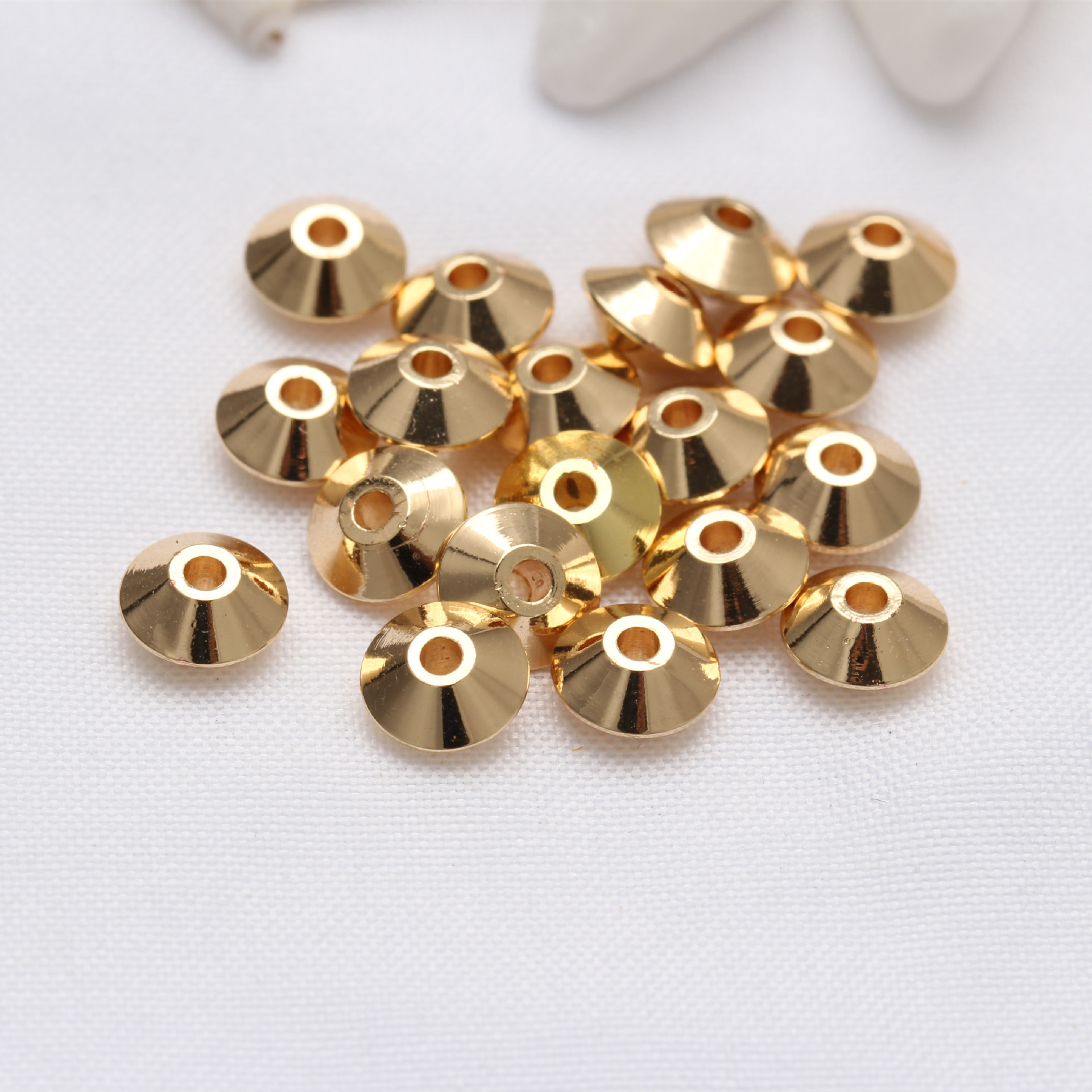 A-91 14K gold color retention 6mm