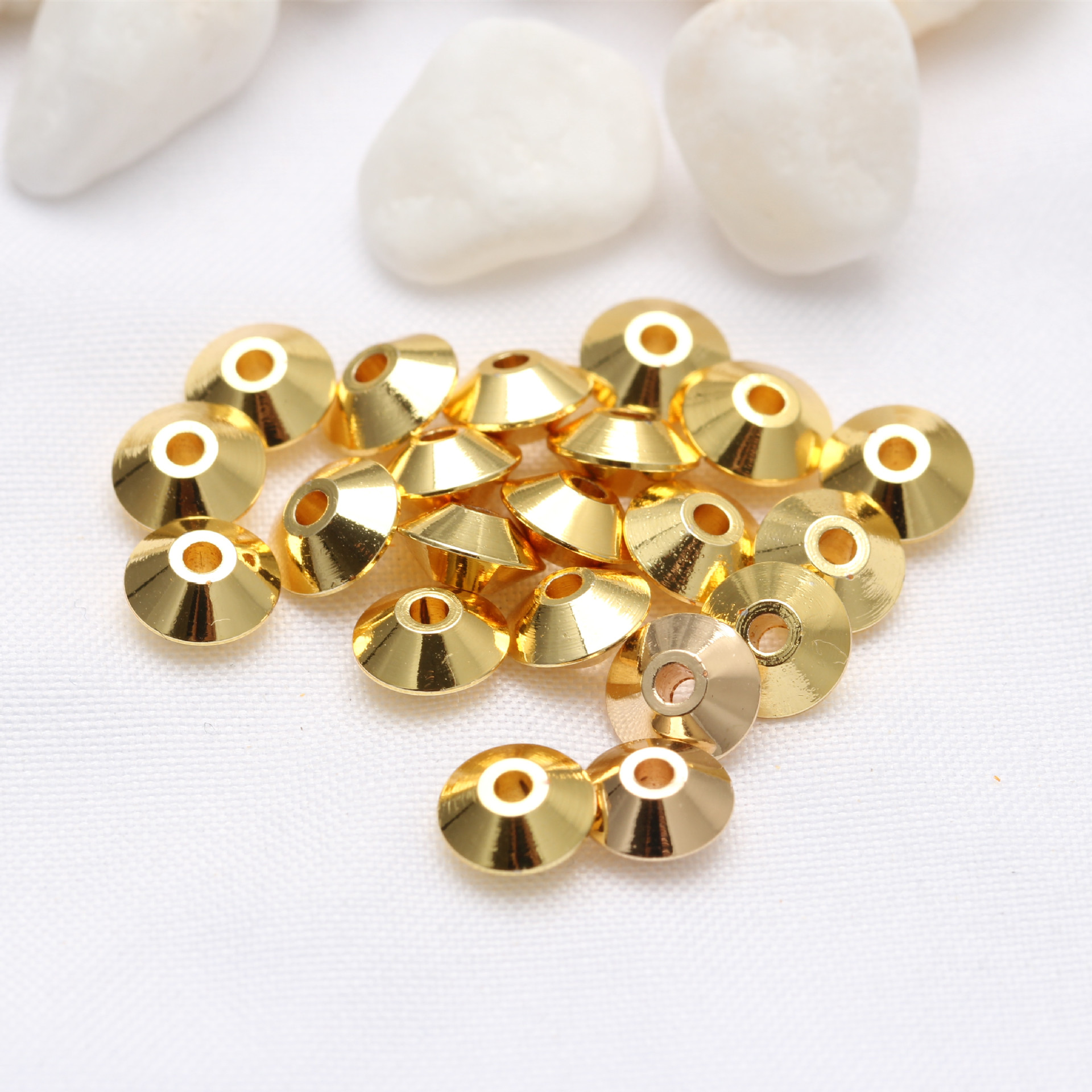 A-91 18K gold color retention 6mm