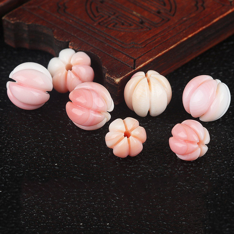 [No. 8] Pumpkin beads 12mm/single