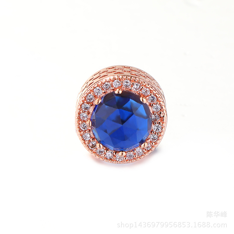 Blue rose gold