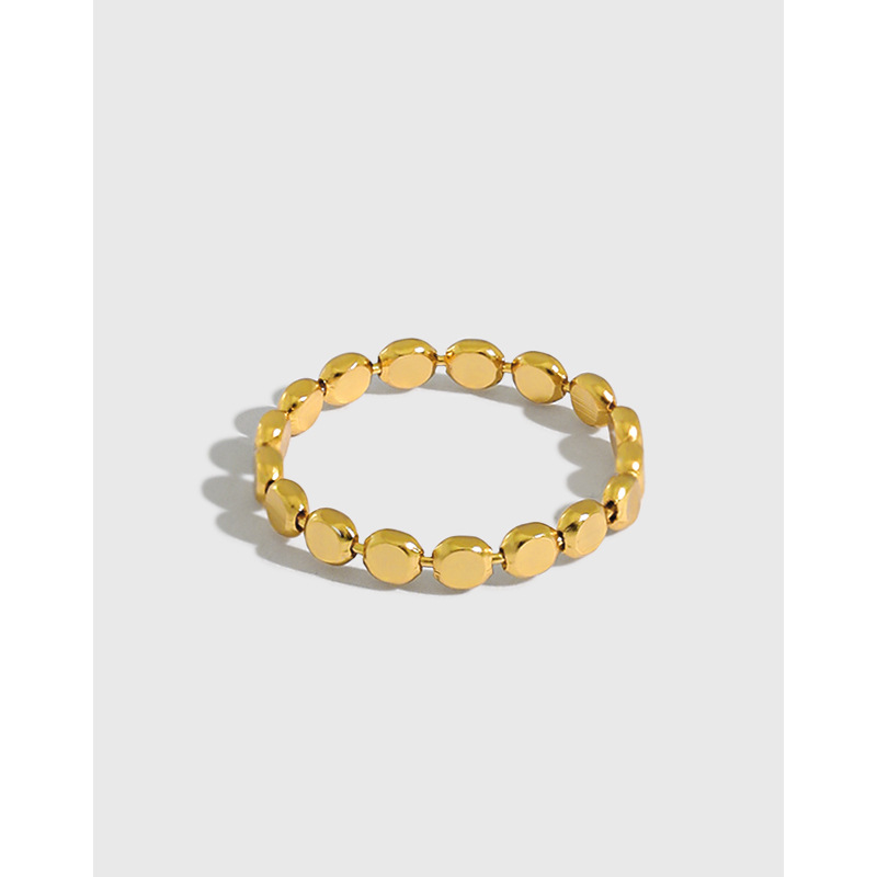 5 gold color plated